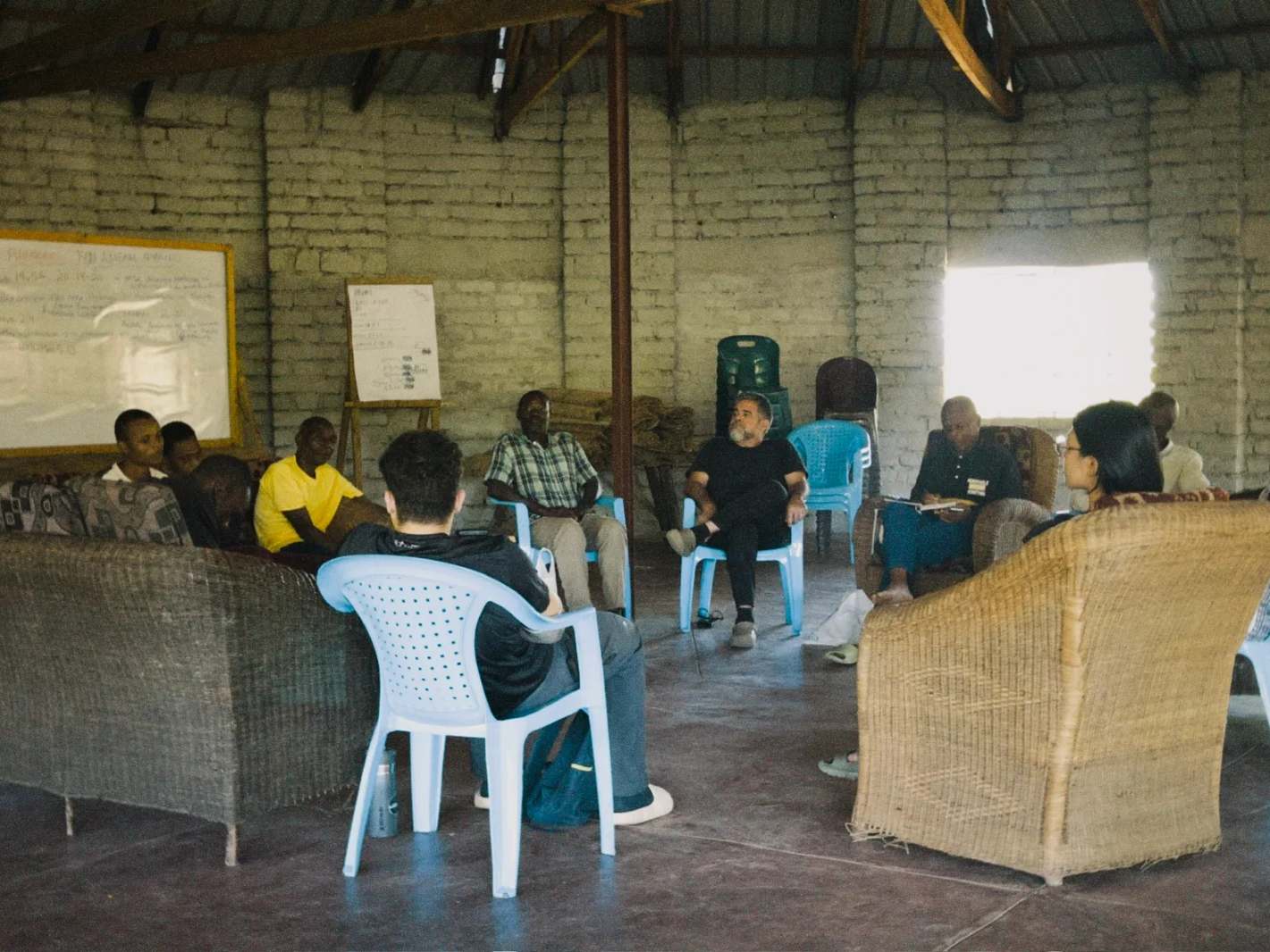 People in a meeting